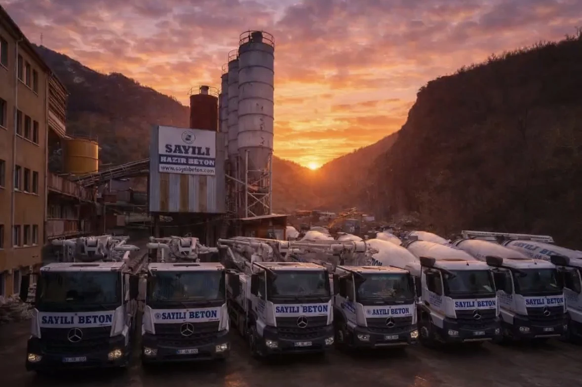 SAYILI BETON Fabrikası ve Araç Parkı